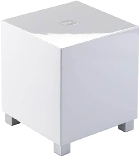 REL Acoustics Tzero MKIII Powered Subwoofer – 6.5-Inch Down-Firing Driver with Class D Amplifier, RCA Inputs, Compact Design for Home Theater, Stereo Systems, and Surround Sound – Gloss White - Image 2