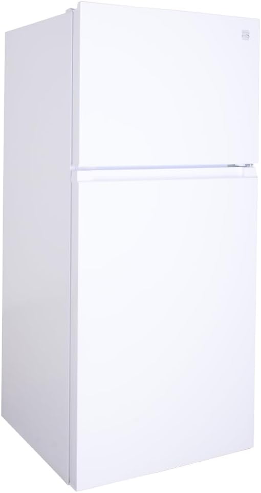 Kenmore 30 in. 18.2 cu. ft. Capacity Refrigerator/Freezer with Adjustable Glass Shelving, Humidity Control Crispers, Gallon Door Bins, ENERGY STAR Certified, White - Image 18