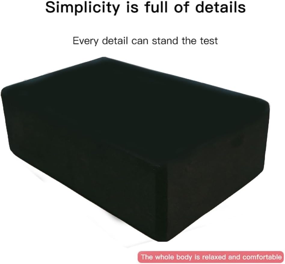 Yoga Blocks 2 Pack, Lightweight Premium EVA Foam Yoga Blocks, Non Slip Supportive Foam Blocks Yoga Prop Accessories for Yoga, Pilates, Stretching and Meditation, Women Men Yogi Yoga Beginners (2pc) - Image 6