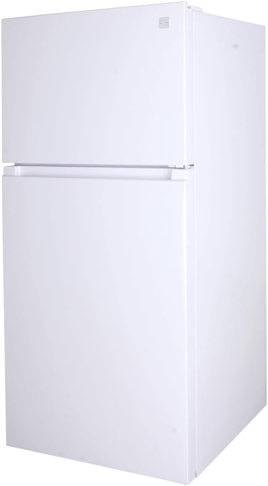 Kenmore 30 in. 18.2 cu. ft. Capacity Refrigerator/Freezer with Adjustable Glass Shelving, Humidity Control Crispers, Gallon Door Bins, ENERGY STAR Certified, White - Image 17