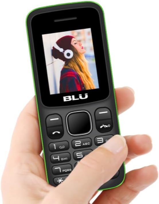 BLU Z4 Z190 Unlocked GSM Feature Phone w/Built-in Flashlight - Green - Image 4