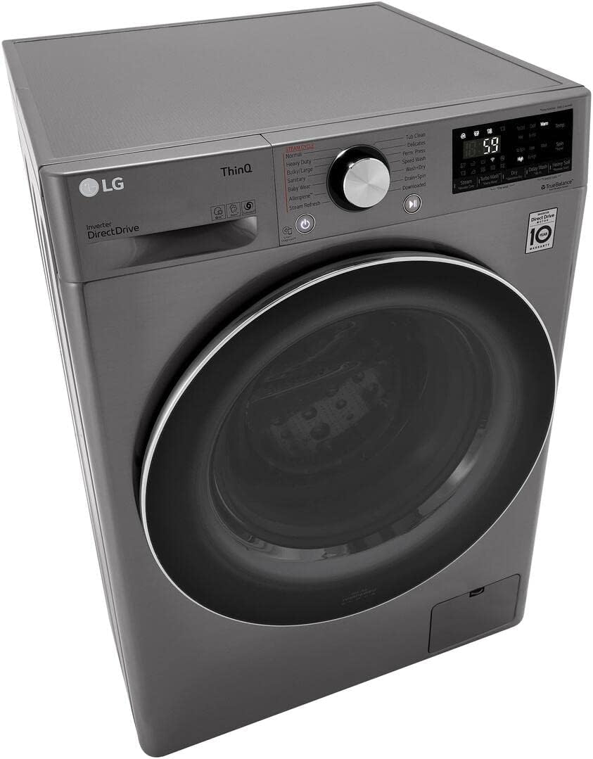 LG WM3555HVA COMBINATION WASHER ELECTRIC DRYER - Image 5