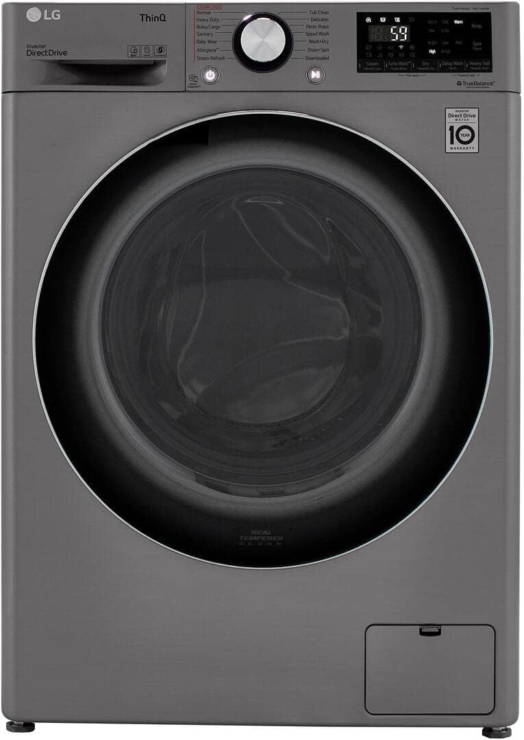 LG WM3555HVA COMBINATION WASHER ELECTRIC DRYER - Image 2