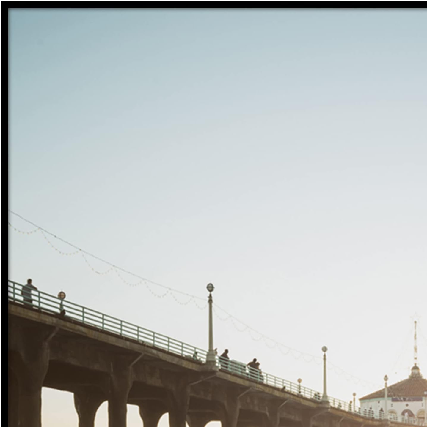 Americanflat Front Loading 4x6 Picture Frame with Shatter-Resistant Glass - Set of 6 - Metropolitan Collection - Photo Frame for Tabletop and Wall Display - Black - Image 10