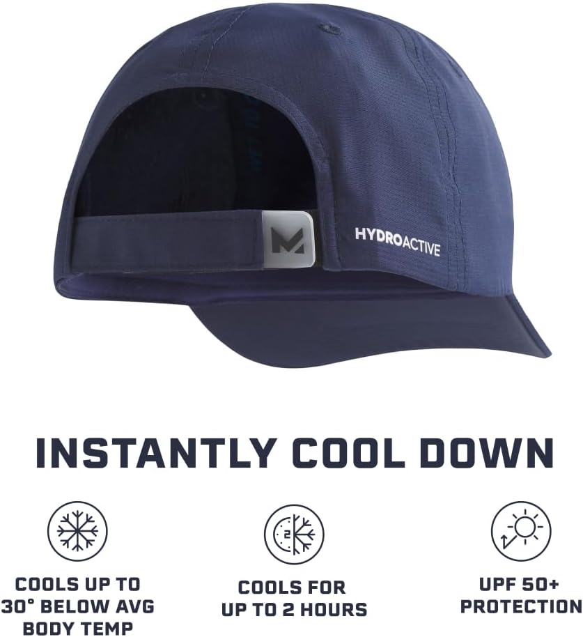 MISSION Cooling UPF Performance Hat - Unisex One Size Cap for Workouts, Golf & Running - Sweat & Water Activated Technology - Image 3