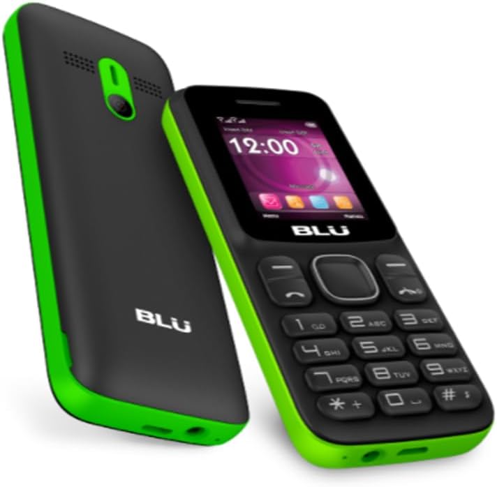 BLU Z4 Z190 Unlocked GSM Feature Phone w/Built-in Flashlight - Green - Image 3