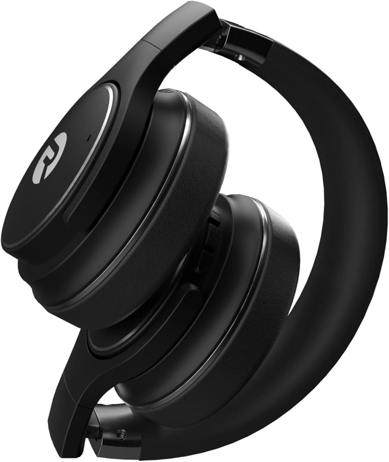 Raycon The Everyday Wireless Bluetooth Over Ear Headphones, with Active Noise Cancelling, Awareness Mode and Built in Microphone, IPX 4 Water Resistance, 40 Hours of Battery Life (Black) - Image 4