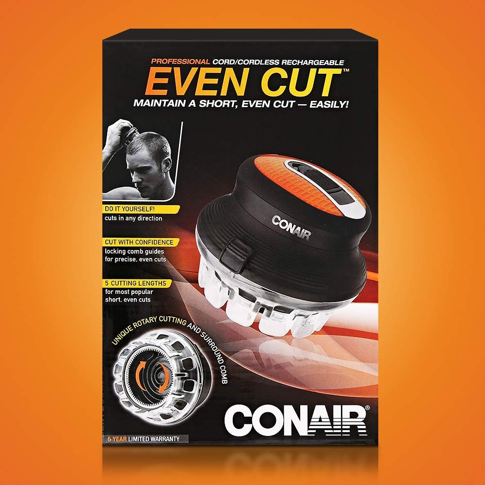 Conair Corded/Cordless Even-Cut Rotary Haircut Kit - Image 12
