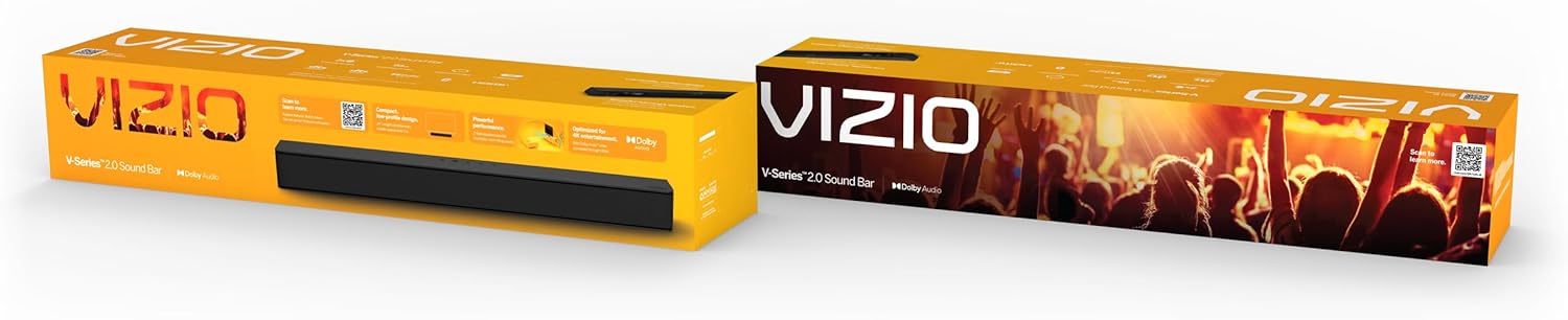 VIZIO V-Series 2.0 Compact Sound Bar with Dolby Audio, DTS:X, Bluetooth V20x-J8 - Image 10