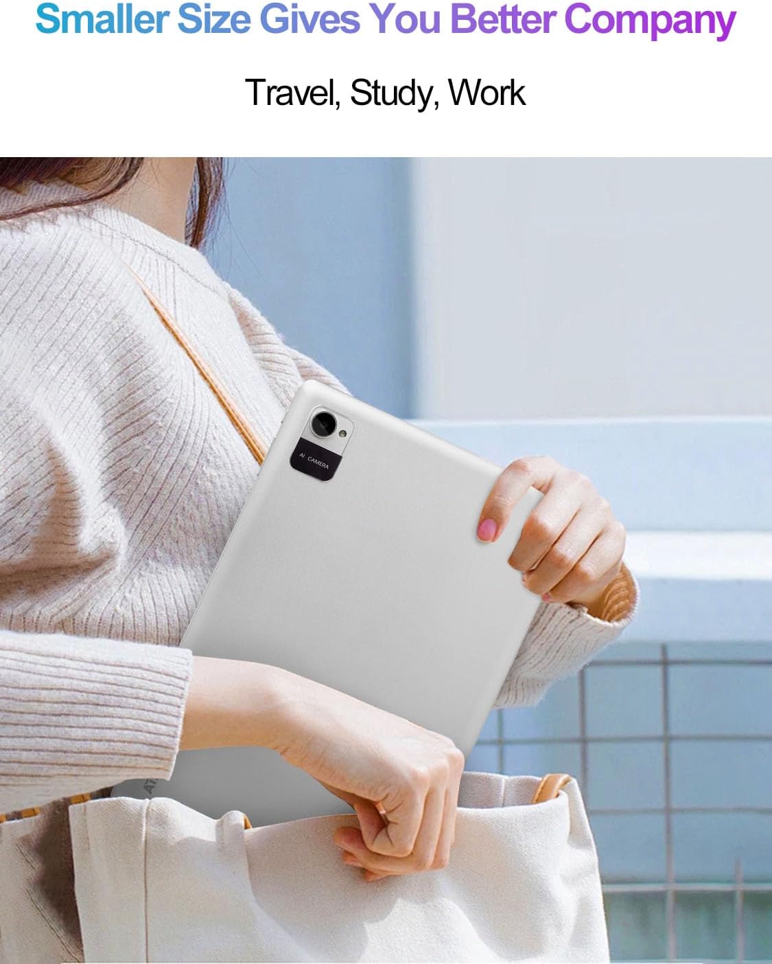 10 inch Tablet, Android Tablet, 6GB RAM 64GB ROM, Quad-Core Processor, 1280x800 IPS HD Touch Screen Tablets, WiFi 6, Dual Camera, BT 5.2, 6000mAh Long Lasting Battery - Image 6