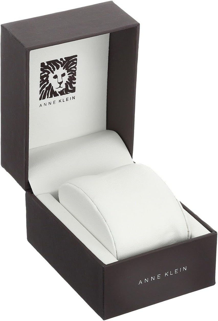 Anne Klein Women's Leather Strap Watch - Image 5