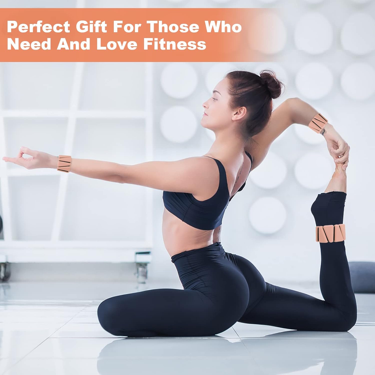 Wrist Weights Set of 2, Adjustable Silicone Workout Weights for Women and Men, Wearable Ankle/Wrist Weights Suitable for Yoga, Dance, Pilates, Pool Exercises and Jogging, 2lb - Image 7