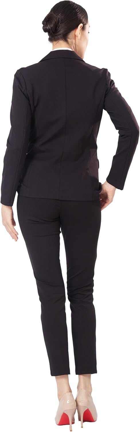 Marycrafts Women's Business Blazer Pant Suit Set for Work - Image 7