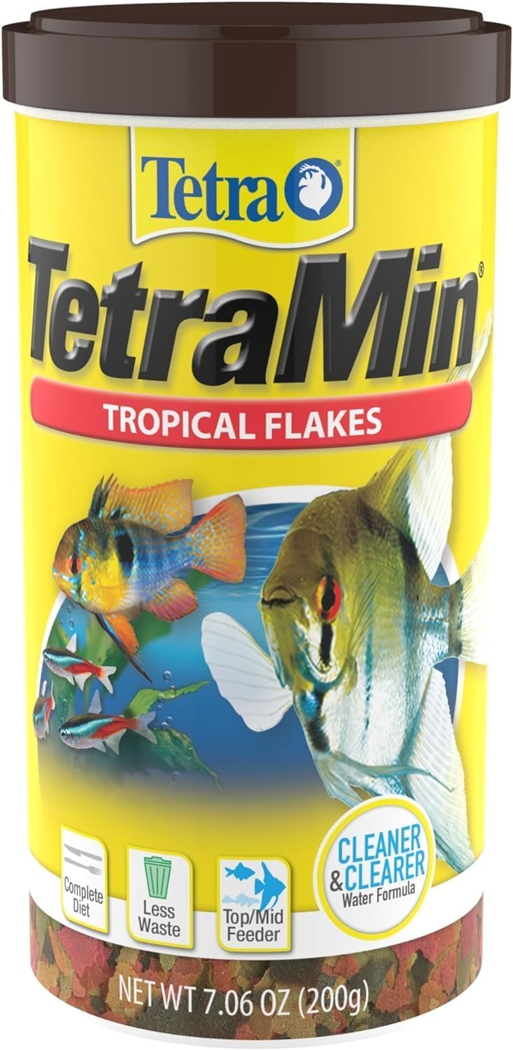 TetraMin Nutritionally Balanced Tropical Flake Food for Tropical Fish, 7.06 oz (pack of 1) - Image 2