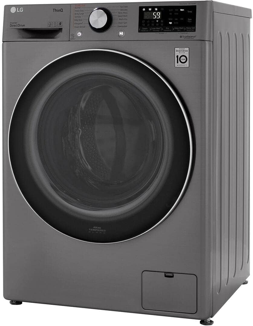 LG WM3555HVA COMBINATION WASHER ELECTRIC DRYER - Image 4