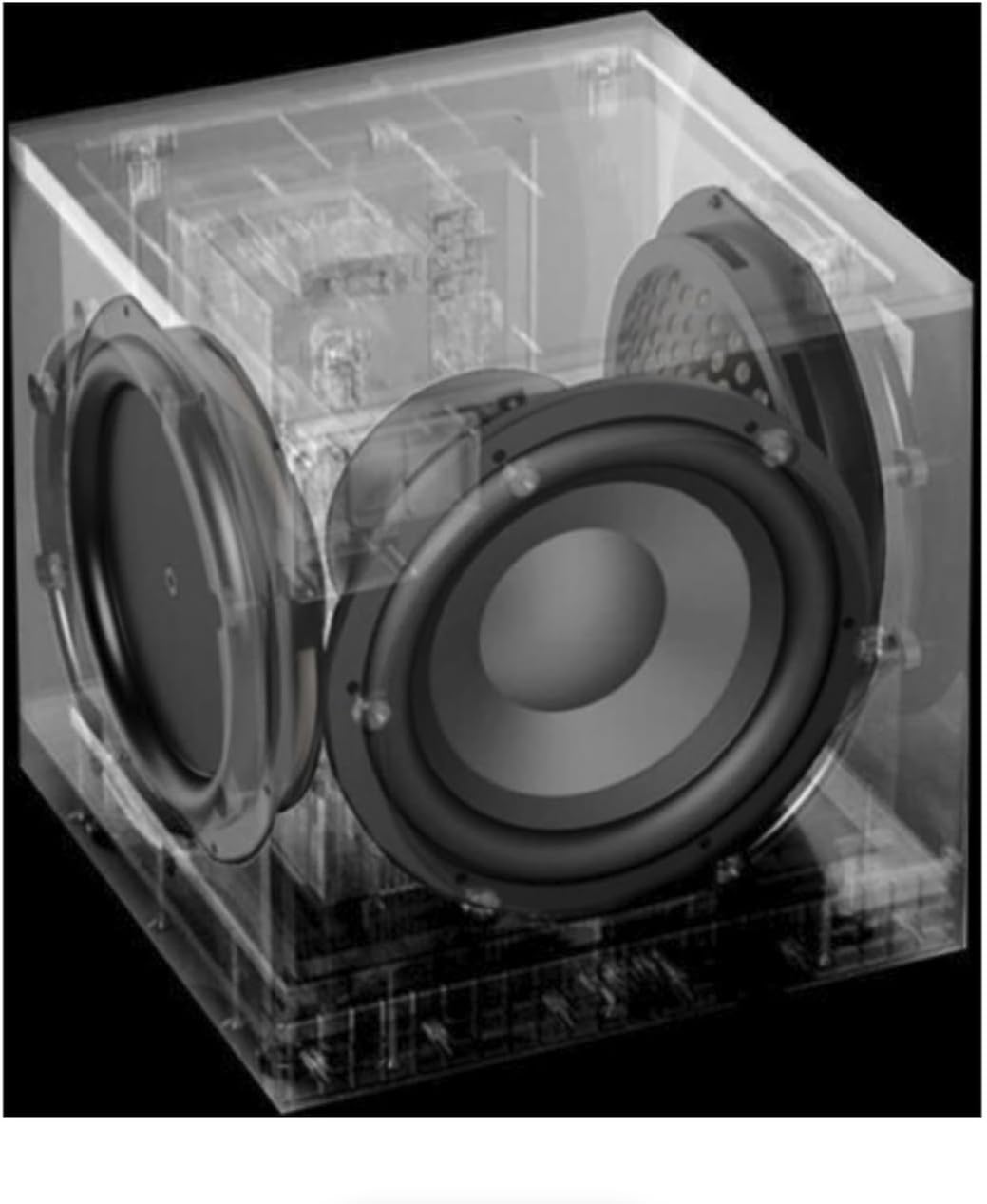 Definitive Technology Descend DN12 12" Subwoofer (2021 Model) - Optimized for Movies and Music, New 3XR Architecture, 1500W Peak Class H Amplifier & (2) Pressure-Coupled 12" Bass Radiators, Black - Image 4