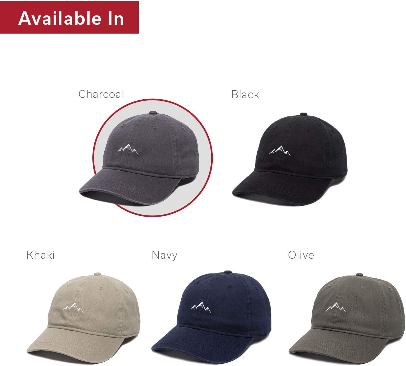 Outdoor Cap Mountain Dad Hat - Unstructured Soft Cotton Cap - Image 9