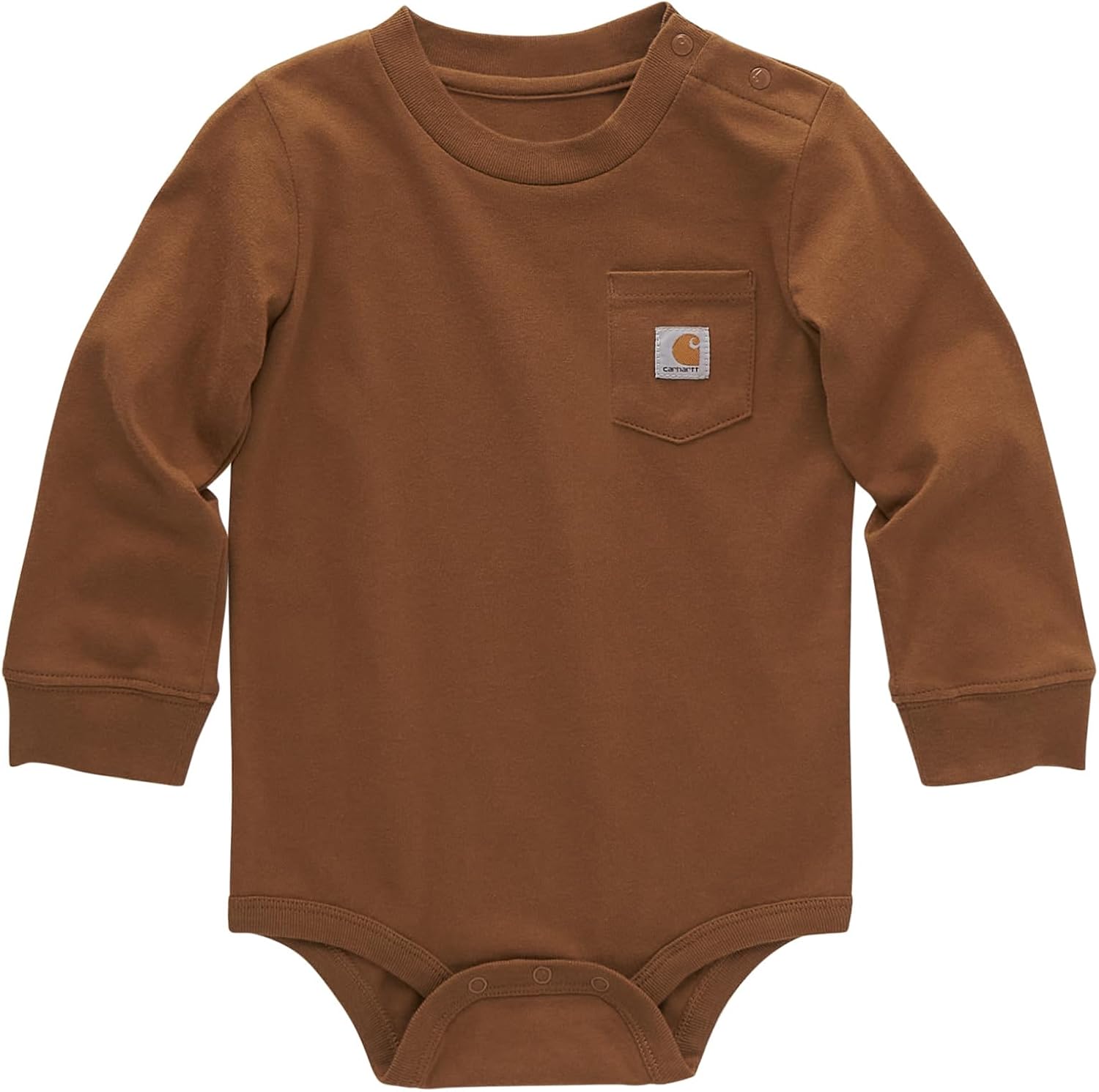 Carhartt Unisex Baby Long-Sleeve Pocket Bodysuit - Image 2