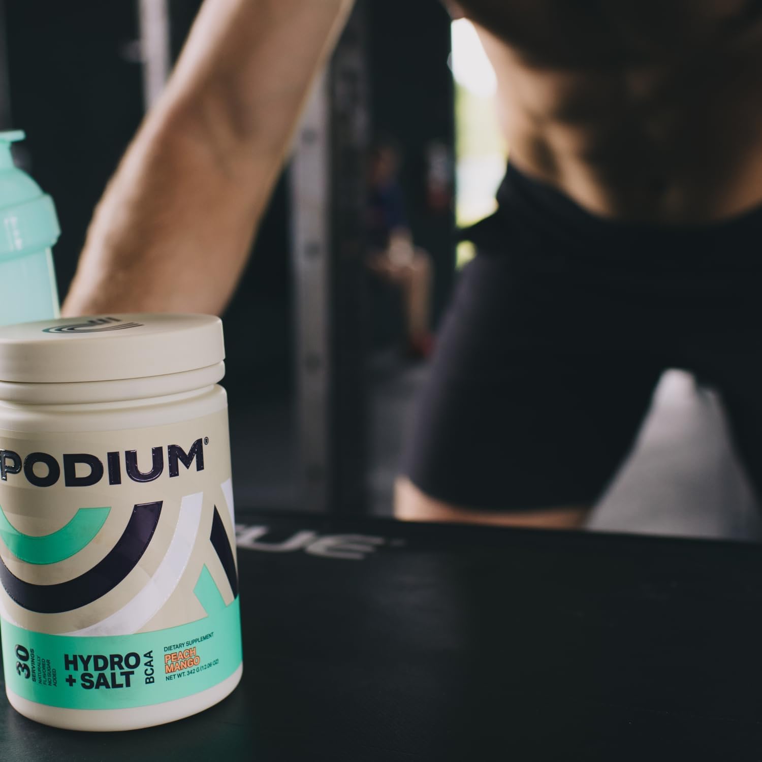 Podium Nutrition, Instantized BCAA Powder, Hydro and Salt, Mango Peach, 30 Servings, Electrolytes, Hydration, Recovery - Image 9