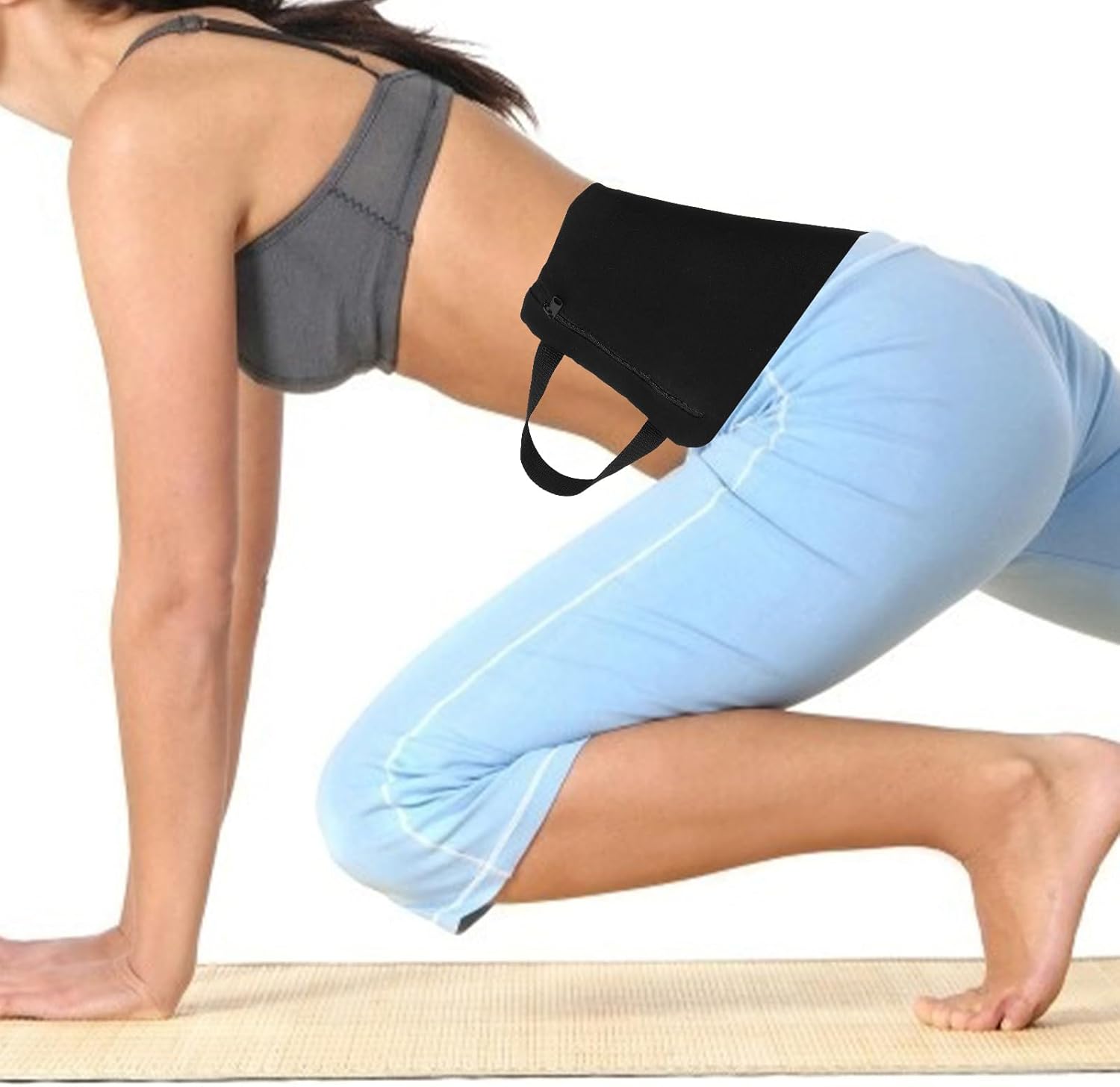 LEUNG Yoga Sand Bag, Portable Unfilled Two Handle Design Sandbags for Yoga Weights and Training - Image 6