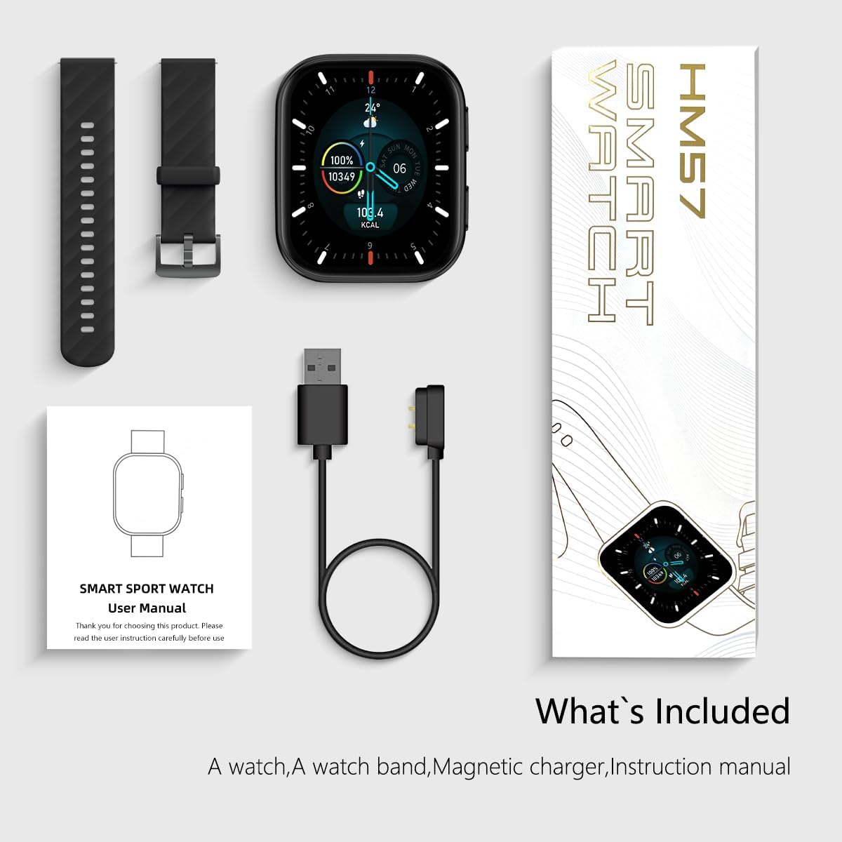 FITVII Health & Fitness Tracker (Answer/Make Calls), Smart Watch with 24/7 Heart Rate and Blood Pressure, Sleep Tracking, Blood Oxygen Monitor, 120+ Sport Mode Activity Tracker for Women Men - Image 8