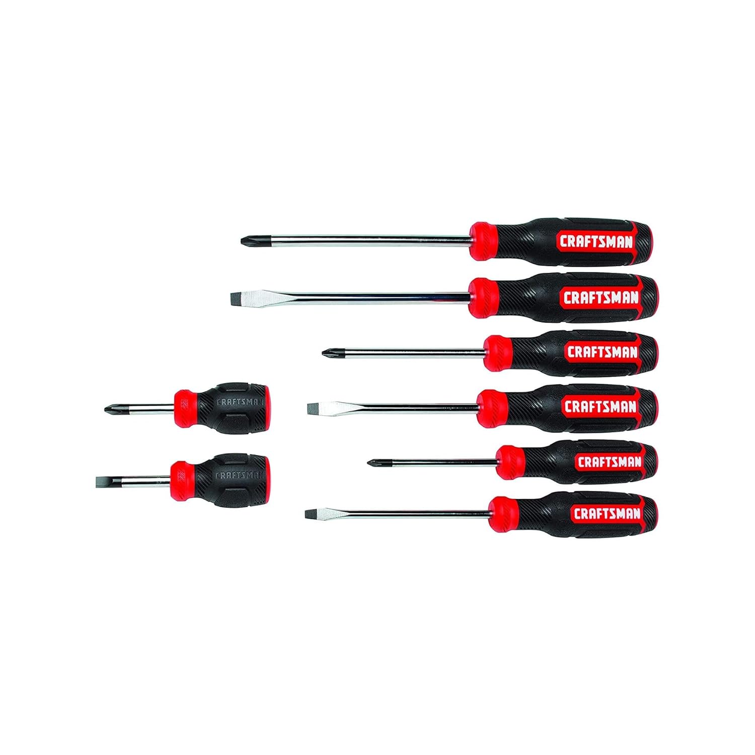 CRAFTSMAN Screwdriver Set, Bi-Material, 8 Piece Set (CMHT65075N) - Image 6