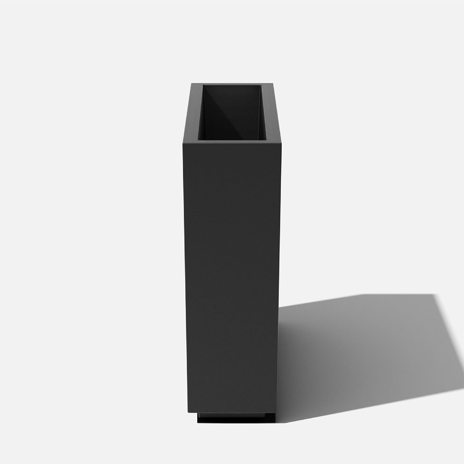 Veradek Block Series Span Plastic Planter - Tall Rectangular Planter for Indoor or Outdoor Patio/Porch | Durable All-Weather with Removable Insert Bucket | Modern Design for Plants, Flowers, Garden - Image 9