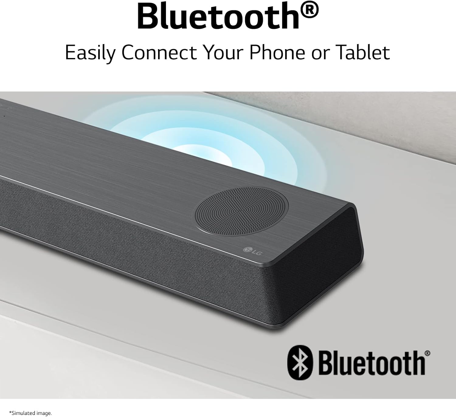 LG S80QR 5.1.3ch Sound bar with 4ch Rear Speakers, Center Up-Firing, Dolby Atmos DTS:X, Works with Airplay2, Spotify HiFi, Alexa, High-Res Audio, Synergy TV, Meridian - Image 11