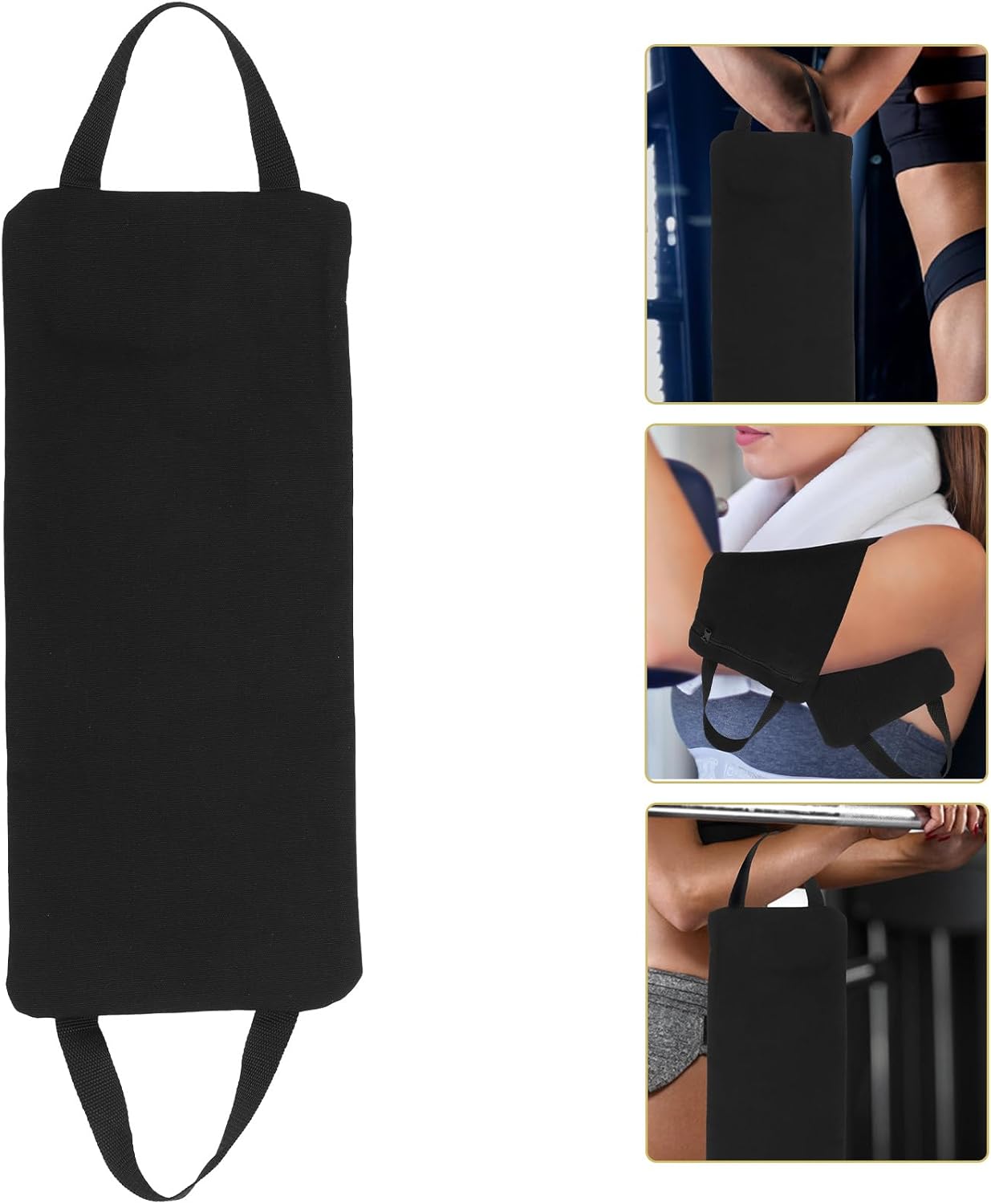 LEUNG Yoga Sand Bag, Portable Unfilled Two Handle Design Sandbags for Yoga Weights and Training - Image 4
