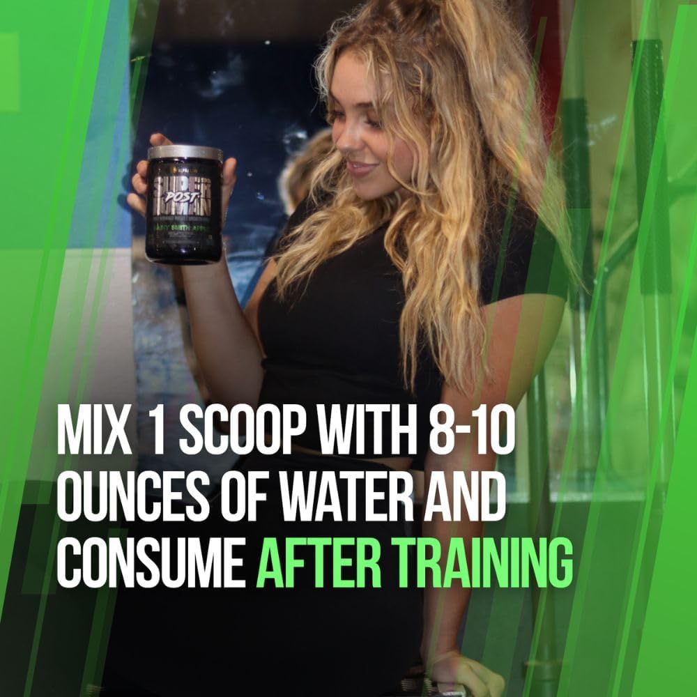 Alpha Lion Superhuman Post Workout Recovery, Muscle Builder Drink, Creatine Powder + More for Lean Muscle Growth, Strength & Volume, Supplement for Women & Men (25 Servings, Gainy Smith Apple) - Image 7