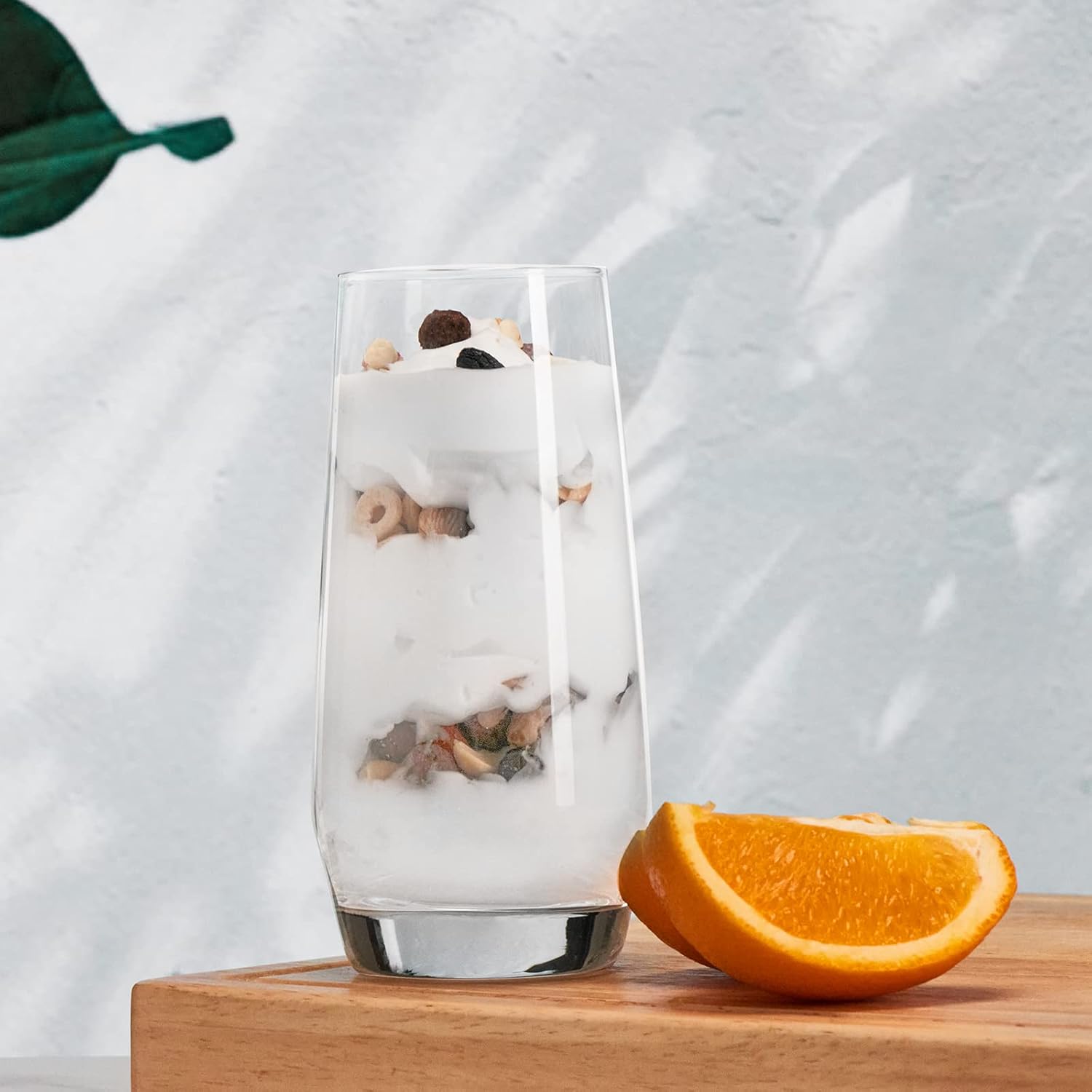 Mfacoy Drinking Glasses Set of 8-4 Tall Glass Cups 18 oz & 4 Short Stemless Wine Glasses 13 oz, Highball Glasses, Glassware Sets for Cocktail, Beer, Wine, Whiskey, Water & Juice Drinkware - Image 7