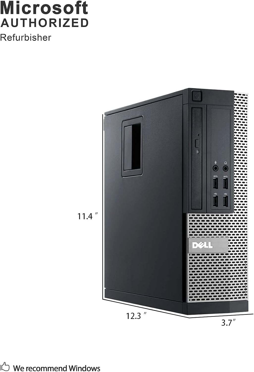 Dell Optiplex 7020 Desktop Computer, Intel Quad-Core i5-4570-3.2GHz, 32 GB RAM, 512GB SSD HDD, DVD, USB 3.0, WiFi, HDMI, Windows 10 Pro (Renewed) - Image 4
