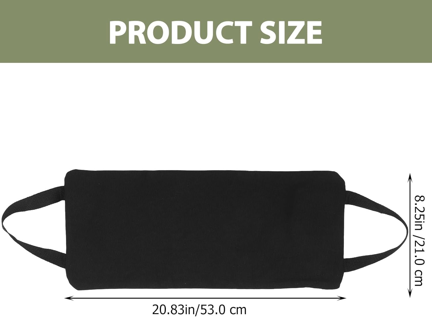 LEUNG Yoga Sand Bag, Portable Unfilled Two Handle Design Sandbags for Yoga Weights and Training - Image 3