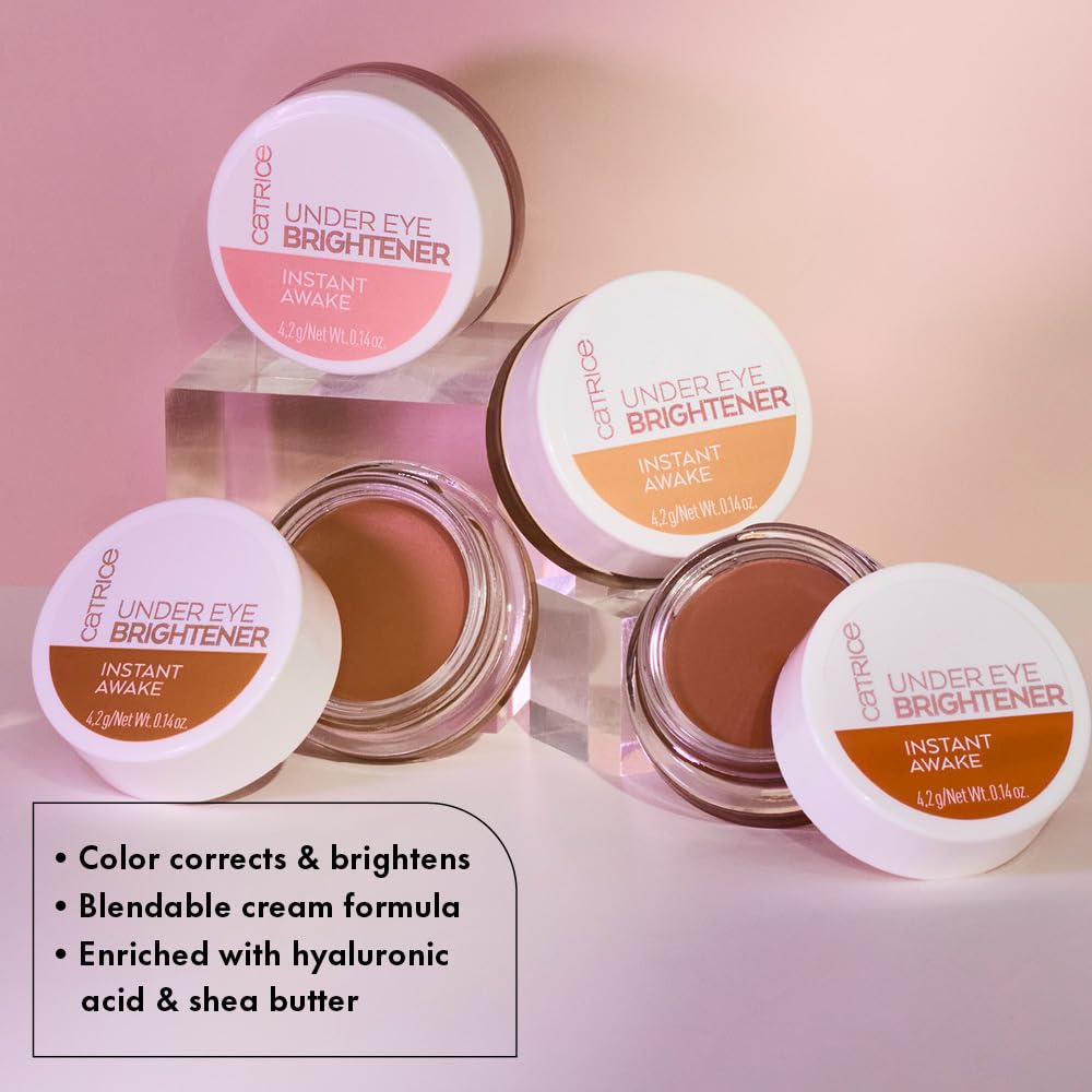 Catrice | Under Eye Brightener | Conceal & Brighten Dark Circles | With Hyaluronic Acid & Shea Butter | Vegan, Cruelty Free & Paraben Free (010 | Light Rose) - Image 7