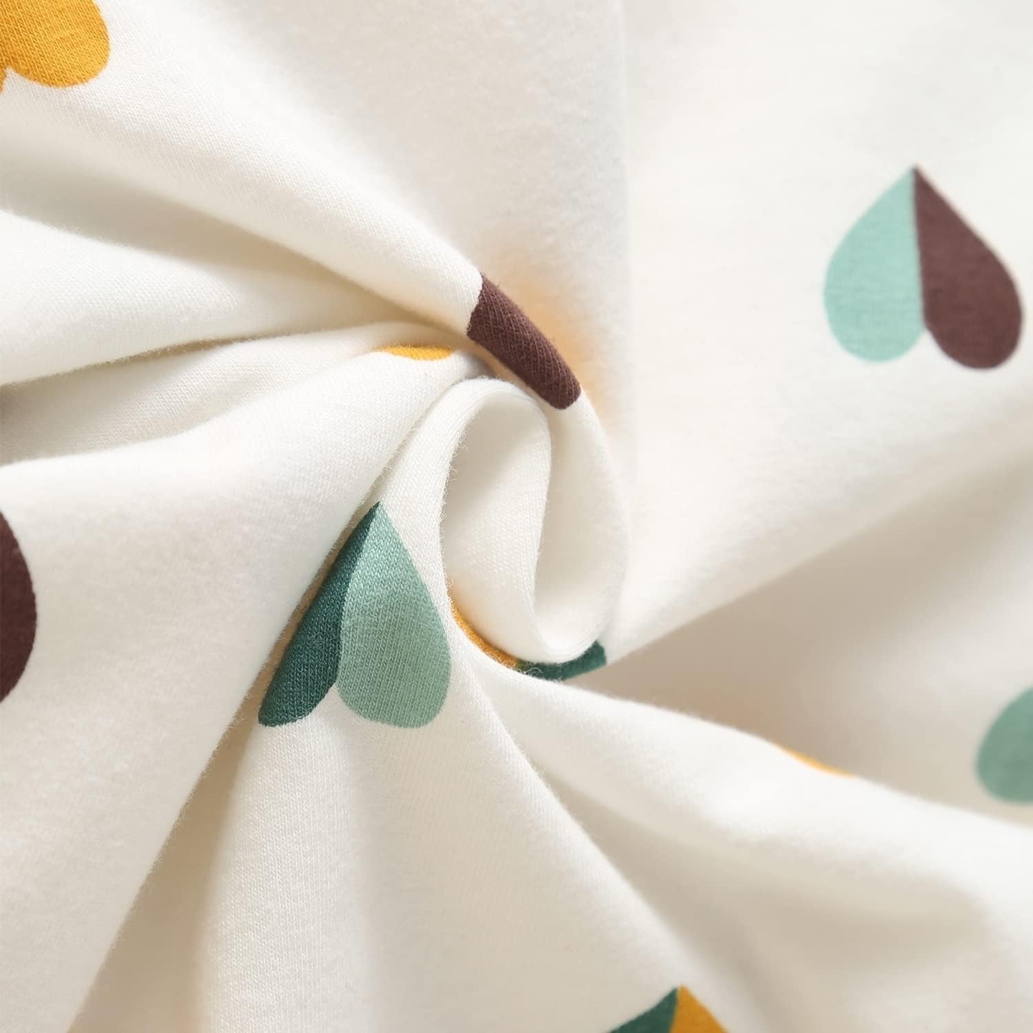 Fullfamous Baby Girl's 3pc Frill Long Sleeve Romper and Pant Set - Image 10