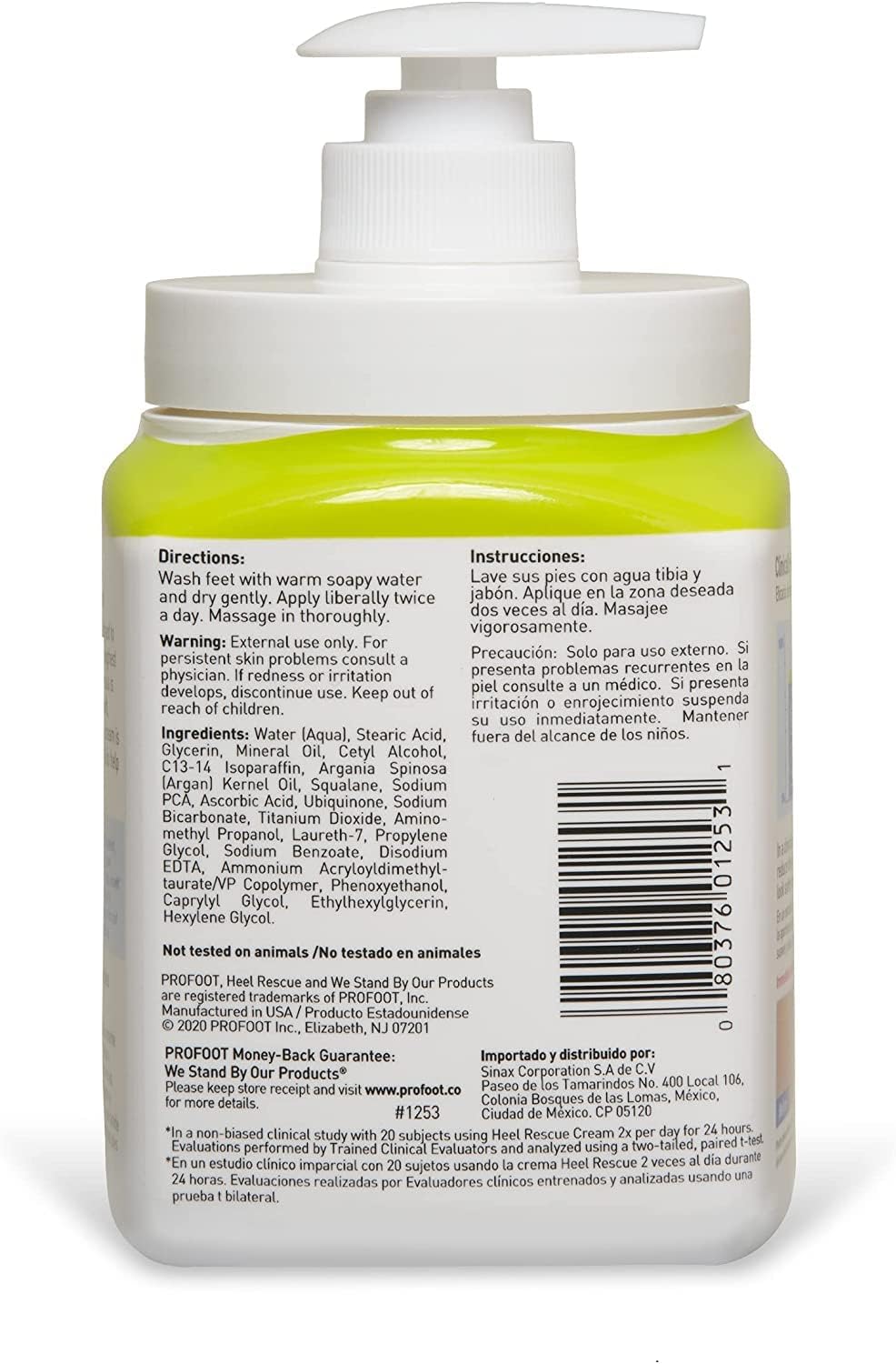 Profoot Heel Rescue Foot Cream 16 Ounce Bottle, 2 Pack, for Cracked, Calloused or Chapped Skin - Image 3