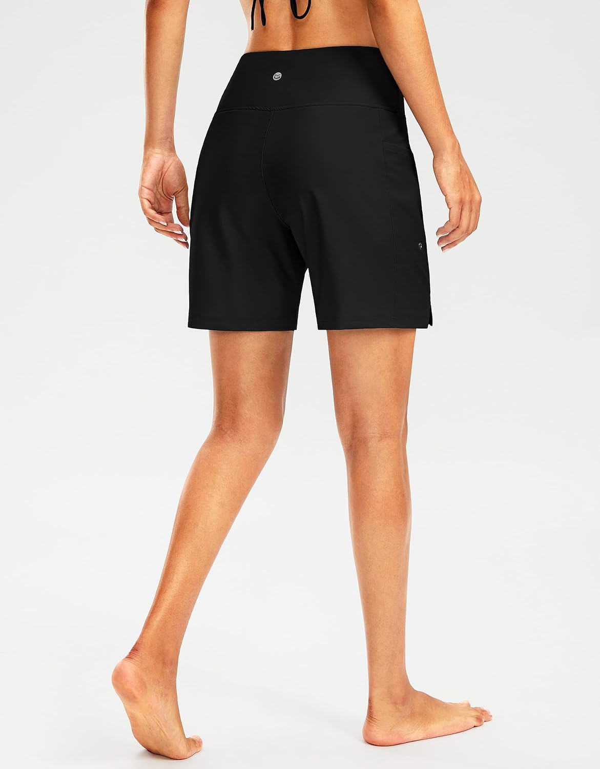 G Gradual Women's 7" Long Swim Board Shorts High Waisted Quick Dry Beach Swimming Shorts for Women with Liner Pockets - Image 4