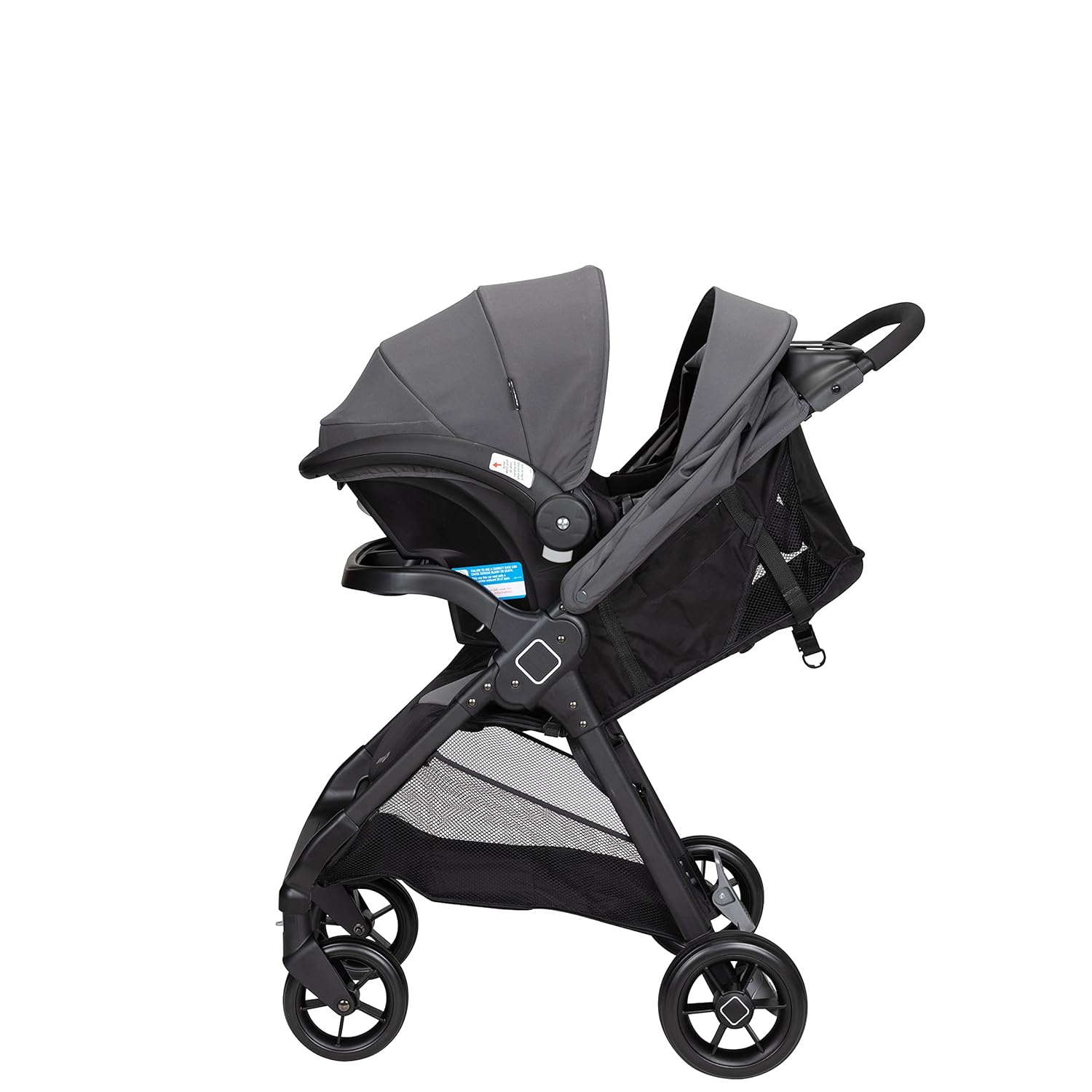 Safety 1st Smooth Ride Travel System Stroller and Car Seat OnBoard™ FLX - Efficient Infant Car Seat Stroller and Infant Car Seat and Stroller Combo, Monument - Image 13