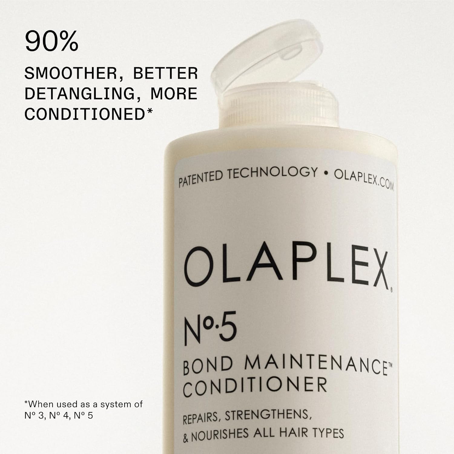 Olaplex No. 5 Bond Maintenance Conditioner, Repairs, Strengthens, & Nourishes All Hair Types, Leaving Hair Feeling Soft & Adds Shine, 8.5 fl oz - Image 5
