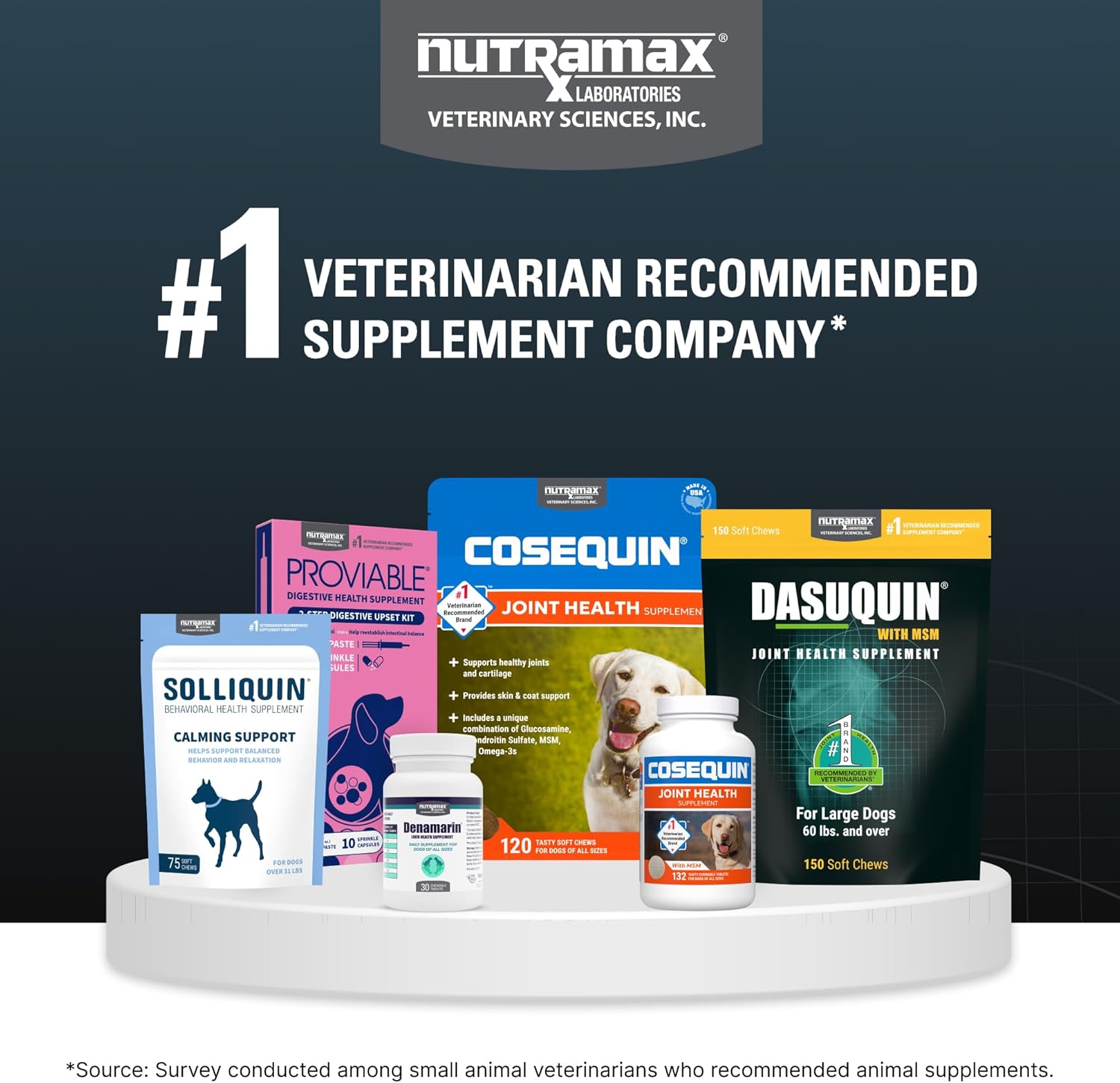 Nutramax Laboratories Dasuquin with MSM Joint Health Supplement for Small to Medium Dogs - With Glucosamine, MSM, Chondroitin, ASU, Boswellia Serrata Extract, and Green Tea Extract, 84 Soft Chews - Image 9