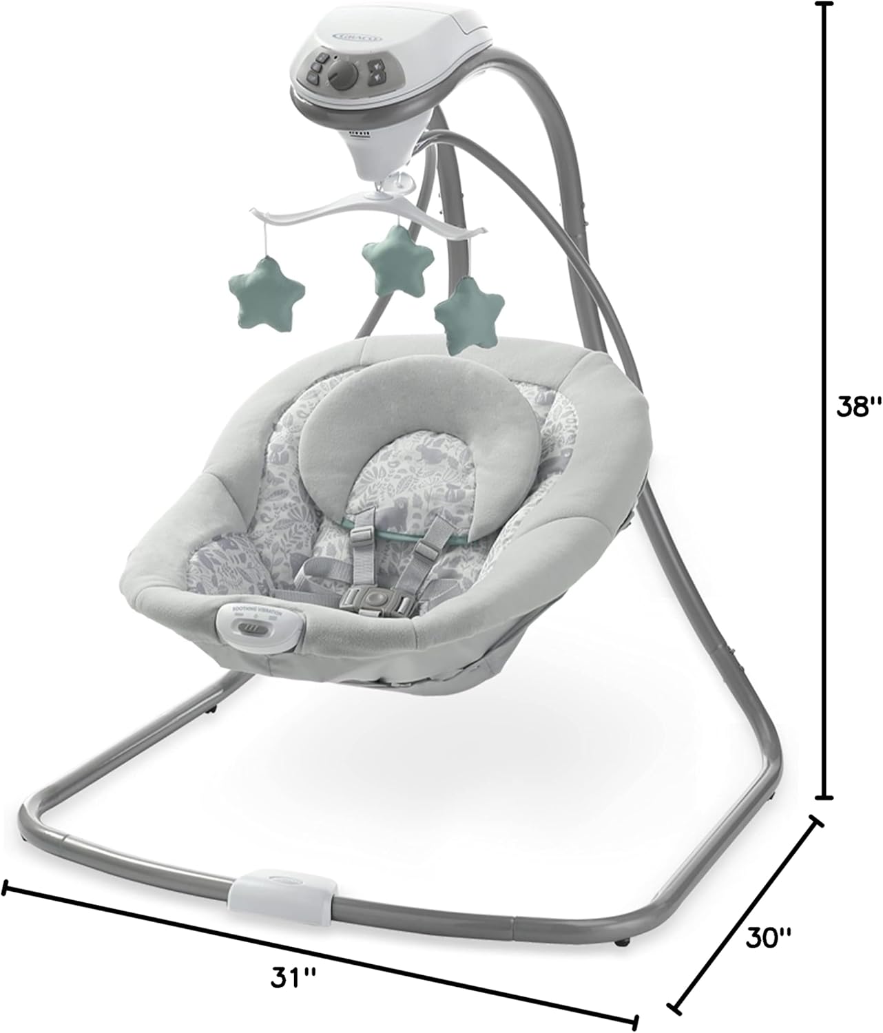 Graco Simple Sway Swing, Ivy - Image 8