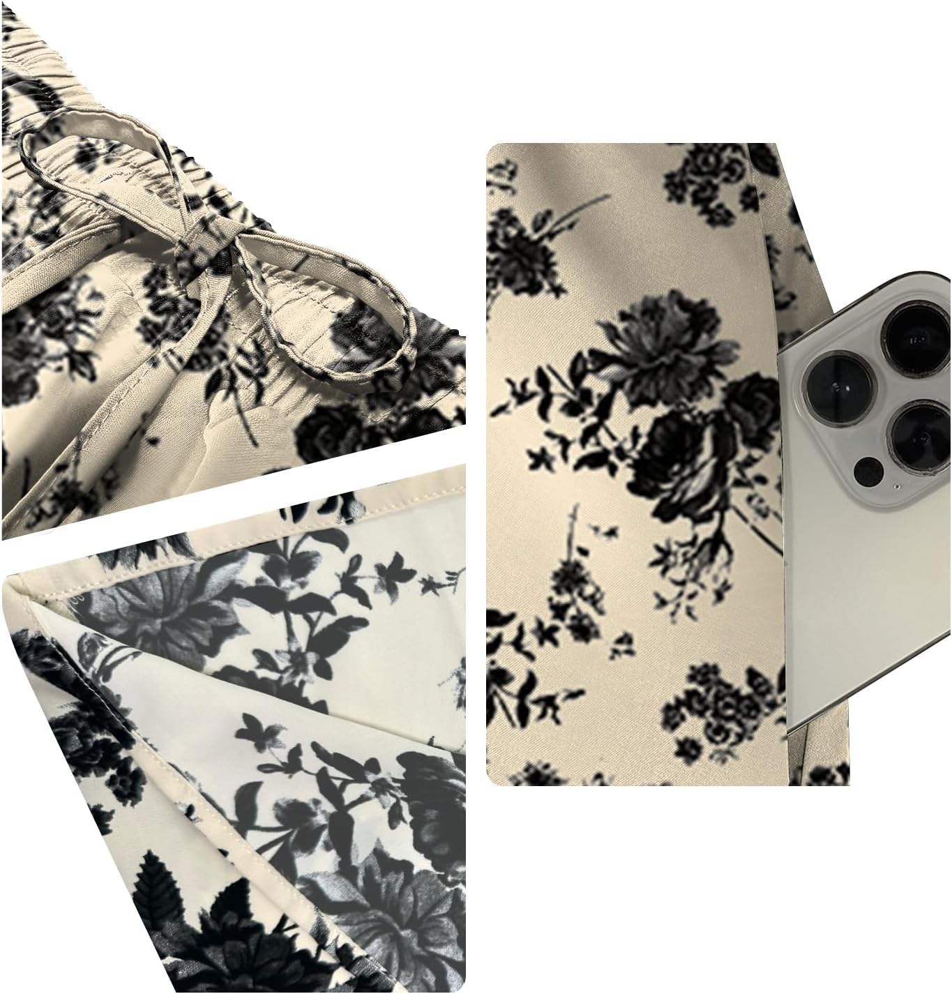 Yincro Women's Flowy Maxi Skirt Summer Pleated High Waisted Casual Long Skirts with Pockets - Image 5