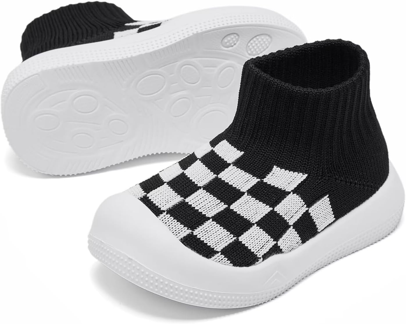 Eashi Baby Boy Girl Non-Skid Indoor Infant Walking Shoes Breathable Warm Elastic Sock Shoes with Memory Sole Protect Toes Outdoor Sneakers - Image 5