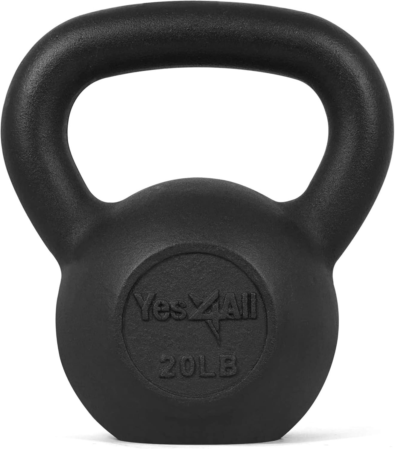 Yes4All 5-80 lbs Cast Iron Kettlebell for Dumbbell Weights Exercises, Gym, Full Body Home Workout Equipment, Push up, Grip and Strength Training - Image 2