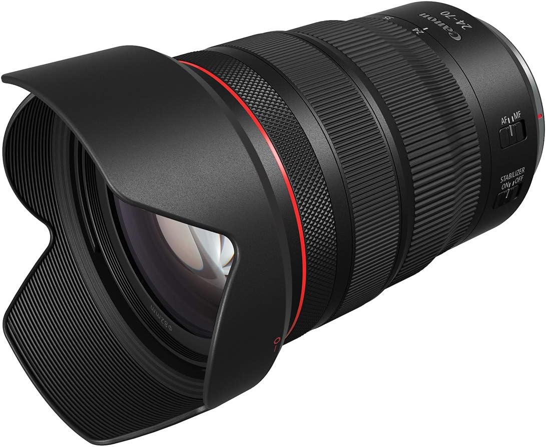 Canon RF24-70mm F2.8 L is USM Lens, Standard Zoom Lens, Compatible with EOS R Series Mirrorless Cameras, Black - Image 4