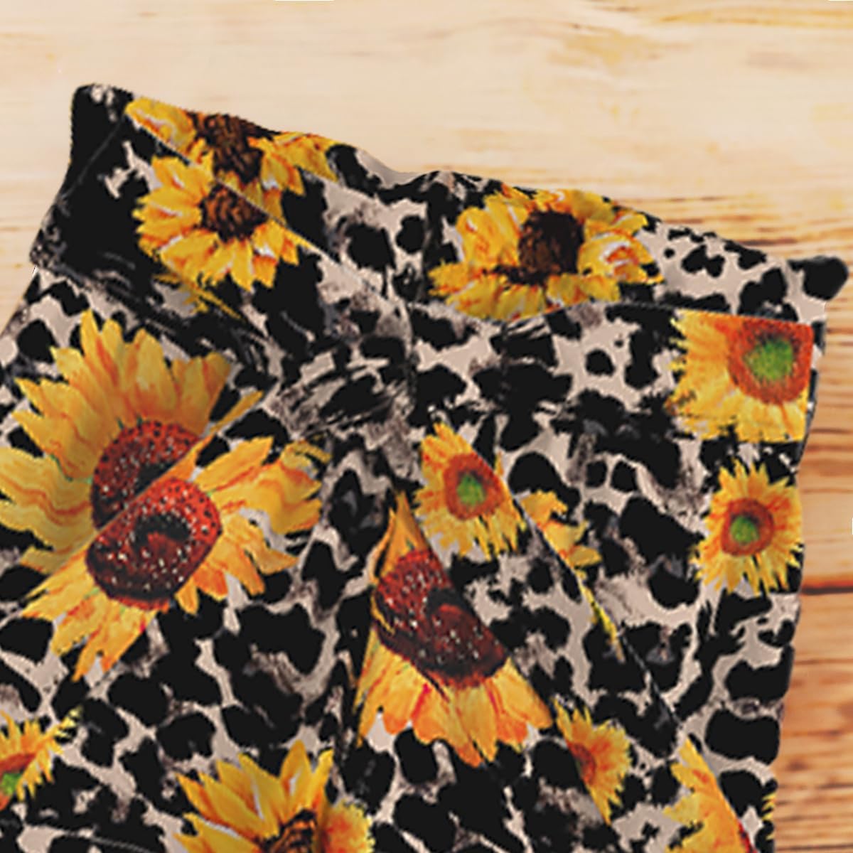 Kucnuzki Baby Girl Clothes Toddler Girl Outfit Ruffle Sleeve Shirt Floral Pant Set Fall Winter Clothing for Girl - Image 6