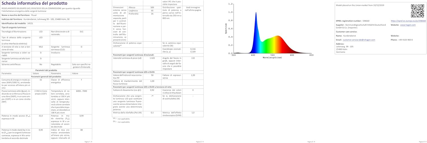 Fluval Plant 3.0 LED Planted Aquarium Lighting, 32 Watts, 24-34 Inches - Image 13