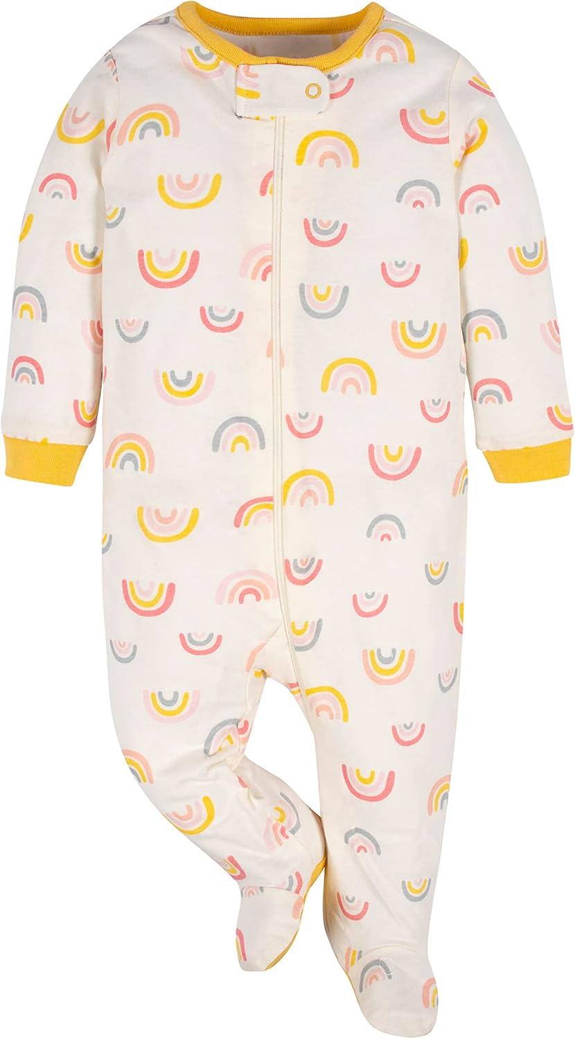 Gerber Baby Girls' 2-pack Sleep 'N Play - Image 4