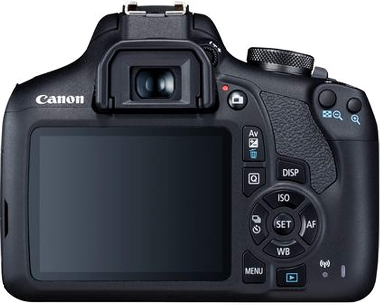 Canon EOS 2000D / Rebel T7 DSLR Camera w/EF-S 18-55mm F/3.5-5.6 Zoom Lens + 64GB Memory, LED Video Light, Case, Gripster Tripod, and More (Essential Bundle) (Renewed) - Image 5