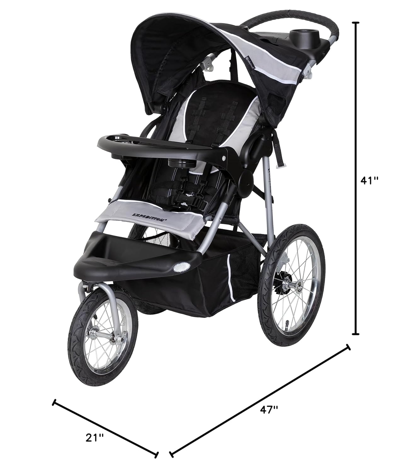 Baby Trend Expedition® Jogger, Phantom - Image 8